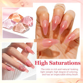 Latte Art - 12Pcs Dip Powder Nail Kit Starter Kit